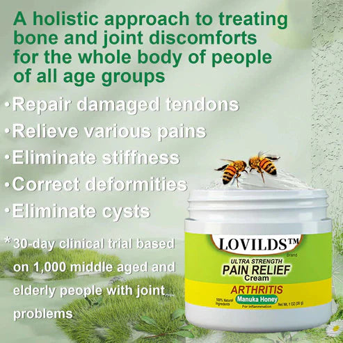 Bee Venom Ultra Strength Pain Relief Cream 100gram (Pack of 2)