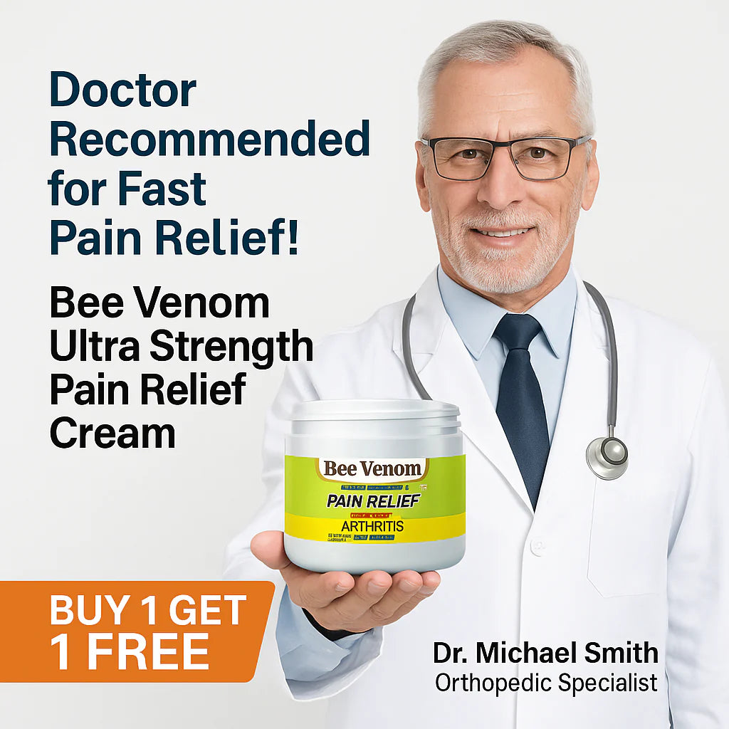 Bee Venom Ultra Strength Pain Relief Cream 100gram (Pack of 2)